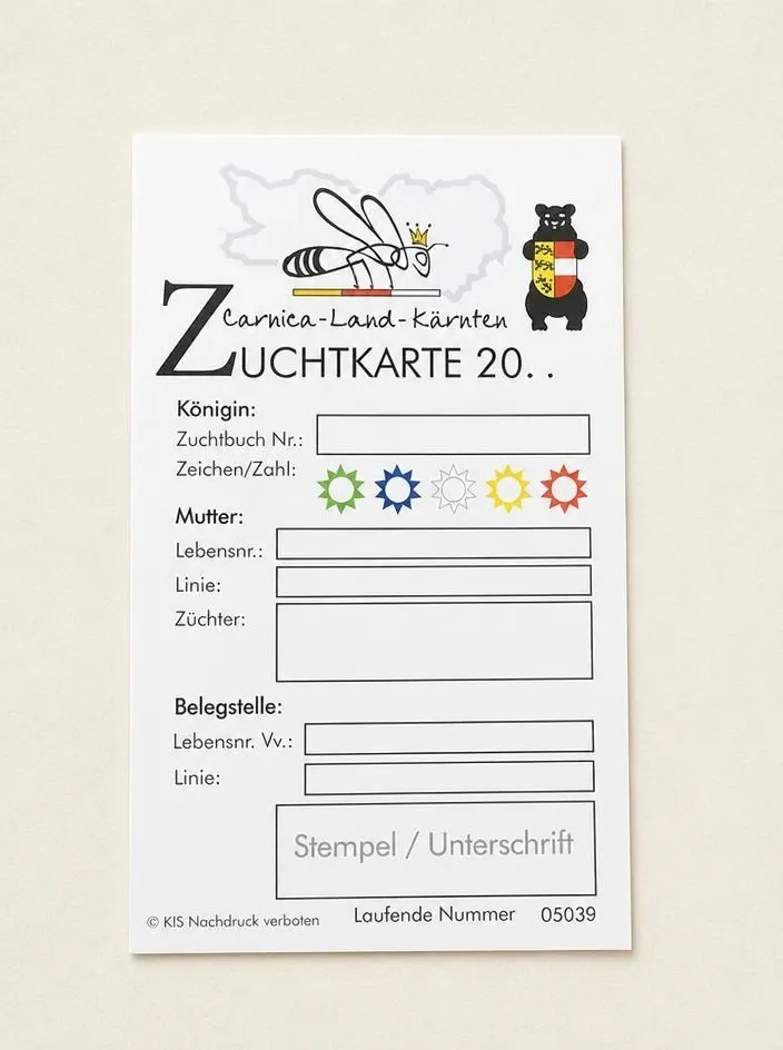 Zuchtkarten